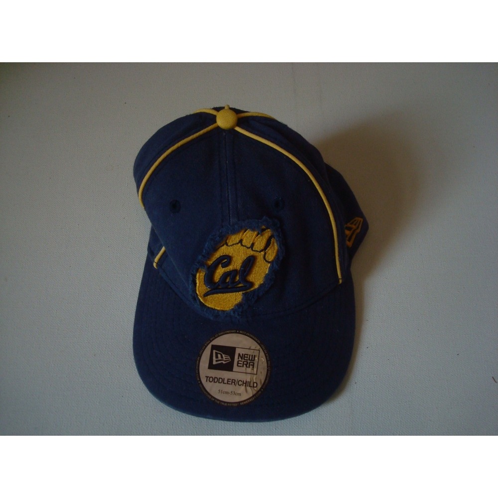 CALIFORNIA BEARS ---YOUTH NEW ERA   SCRIPT  DEADSTOCK  HAT CAP‎ VINTAGE T5